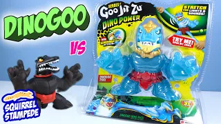 Heroes of Goo Jit Zu Dino Power Lights & Sounds Tyro VS Evil Shredz! Moose