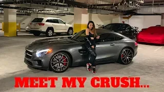 MY CRUSH TOOK ME FOR A RIDE IN HER MERCEDES AMG GTS!