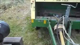 KRONE KR 125 & URSUS C360-3P  - Zwijanie kiszonki