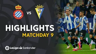 Highlights RCD Espanyol vs Cádiz CF (2-0)