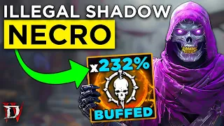 Season 4 Shadow Necro is OVERPOWERED with Tempering Bonuses in Diablo 4!