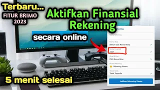 cara aktifkan finansial rekening di brimo agar bisa bertransaksi