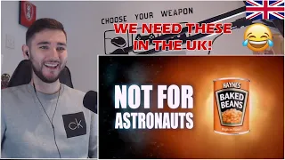 British Guy Reacts to ten of the FUNNIEST AMERICAN COMMERCIALS EVER!