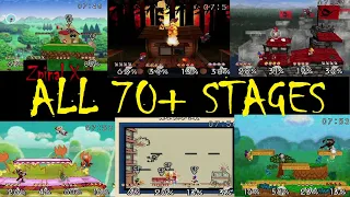 SMASH REMIX 1.0.0 ALL STAGES PLUS MEWTWO AND MARTH SHOWCASE ON REAL N64 (EVERDRIVE)