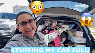 DUMPSTER DIVIN// THIS DG TOSSED OUT SOOOO MANY GOODIES +DONATION DAY & FIXIN MY DUMPSTER FINDS!