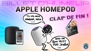 APPLE HomePod : Clap de FIN !