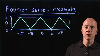 Fourier series example: the triangle wave | Lecture 51 | Differential Equations for Engineers