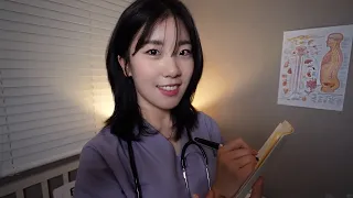 ENG ver. ASMR Cranial Nerve Exam by Dr.Rang 👩‍⚕️🧡