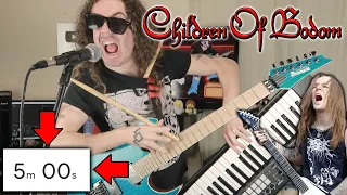 Making A CHILDREN OF BODOM Song In 5 Minutes (Speedrun)