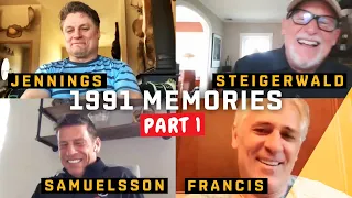 1991 Stanley Cup Memories, Pt. 1: Ron Francis, Grant Jennings, Ulf Samuelsson, with Paul Steigerwald