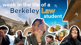 Week in the life of a Berkeley Law student | vlog