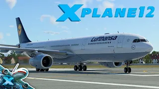 X-Plane 12 Early Access - FIRST LOOK AND FULL FLIGHT- Airbus A330 - Simply Connect Virtual Airlines