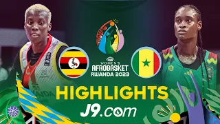 Uganda 🇺🇬 v Senegal 🇸🇳 | Group Phase | J9 Highlights | FIBA Women's Afrobasket 2023