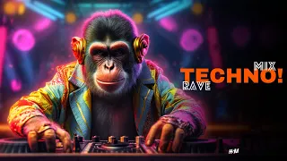TECHNO MIX 2023 🎧 SET DJ MONKEY🔥 Popular Rave Songs 🎧 Best Techno Music