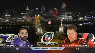 NFL on NBC Intro/Theme 2023 AFC Wild Card | Ravens vs Bengals