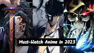 All UPCOMING ANIME Releasing From August 2023 to January 2024