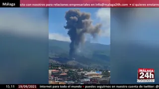 🔴Noticia - Entra en erupción el volcán en La Palma