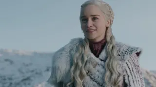 *Game of Thrones Season 8* Daenerys and Jon ride Dragons together