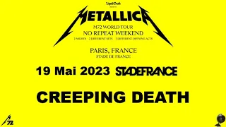 METALLICA - Intro + Creeping Death (Paris, Stade de France, 19.05.2023
