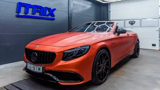 MERCEDES S 63AMG CABRIO/ITRIX