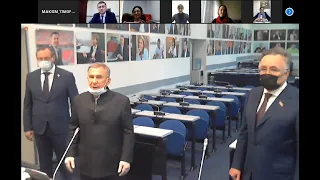 Рустам Минниханов провел онлайн-конференцию с представителями СМИ