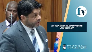 Minister for Economy, Aiyaz Sayed-Khaiyum  | 07/04/2022