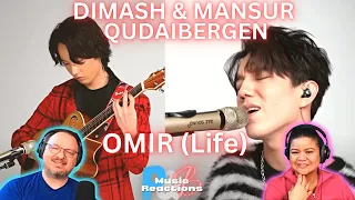 Dimash & Mansur Qudaibergen "Omir" (Live) | Couples Reaction!