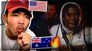 YOUNG6IX FT SKENZO - DOUBLE O MEMBER AMERICAN REACTION! Australian Drill Rap Music 🔥🇦🇺 US USA REACTS