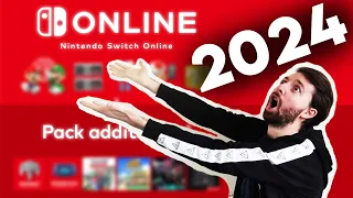 QUE VAUT LE NINTENDO SWITCH ONLINE + PACK ADDITIONNEL EN 2024 ?