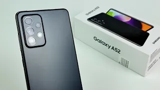 Samsung Galaxy A52: распаковка и первые впечатления!