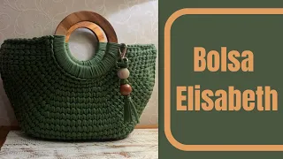 Elizabeth bag in crocheted yarn