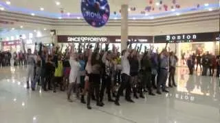 Flashmob Lady Gaga in Saint-Petersburg 8.12.12 (TK Rio)