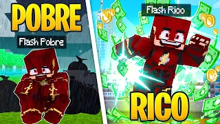 RICO VS POBRE DO FLASH no MINECRAFT! ​‹‹ P3DRU ››