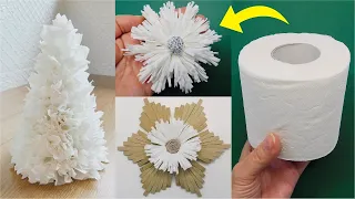 🎄 Amazing Winter Decor Ideas ☃️ Easy Toilet Paper Crafts ❄️ Handmade Christmas Ornaments Tutorials 🎄