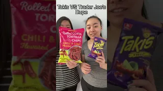 Takis vs Trader Joe's Dupe Taste Test