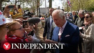 Live: Guests arrive for King Charles’s reception ahead of coronation