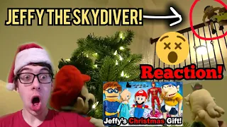 HE JUMPED OFF THE BALCONY!!! || SML Movie: Jeffy's Christmas Gift! Reaction!