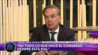 "No todo lo que hace el Congreso siempre está mal": Miguel Ángel Pichetto