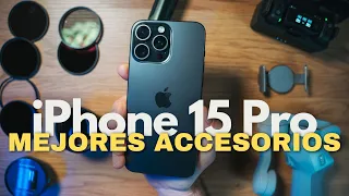 Mis ACCESORIOS FAVORITOS para el iPhone 15 Pro 🎥 FOTOGRAFÍA Y VÍDEO