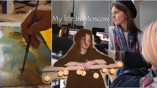 влог ВШЭ школа дизайна; My life in Moscow