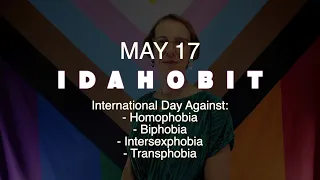 IDAHOBIT 2023 - International Day Against Homophobia, Biphobia, Intersexphobia, Transphobia