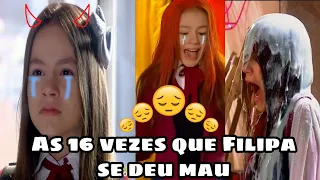 As 16 vezes que a Filipa se deu mal em as aventuras de Poliana