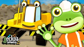 Eric The Excavator Song | Gecko's Garage Songs｜Kids Songs｜Trucks for Kids