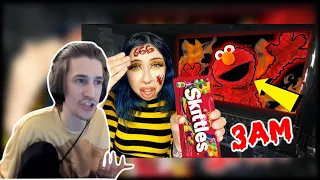 xQc Reacts to DO NOT WATCH ELMO MOVIE AT 3AM!! (HE CAME AFTER US!!)