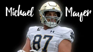 Michael Mayer 2022 Notre Dame Fighting Irish Highlights ᴴᴰ