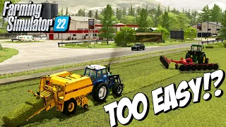 Have We Just Made Starting From Scratch too EASY? | Farming Simulator 22