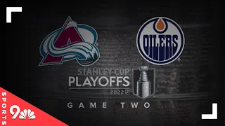 Avs and Oilers set to face off in Game 2 of Western Conference Finals