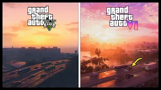 GTA 6 vs GTA 5 - Graphics and Details Comparison