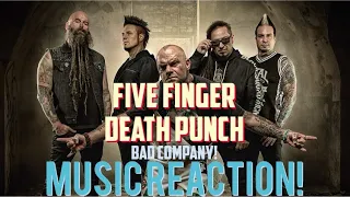 WELCOME TO THE COMPANY!!🤘🏾 Five Finger Death Punch - Bad Company Music Reaction🔥