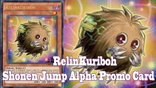 Shonen Jump Alpha Yu-Gi-Oh promo card Opening